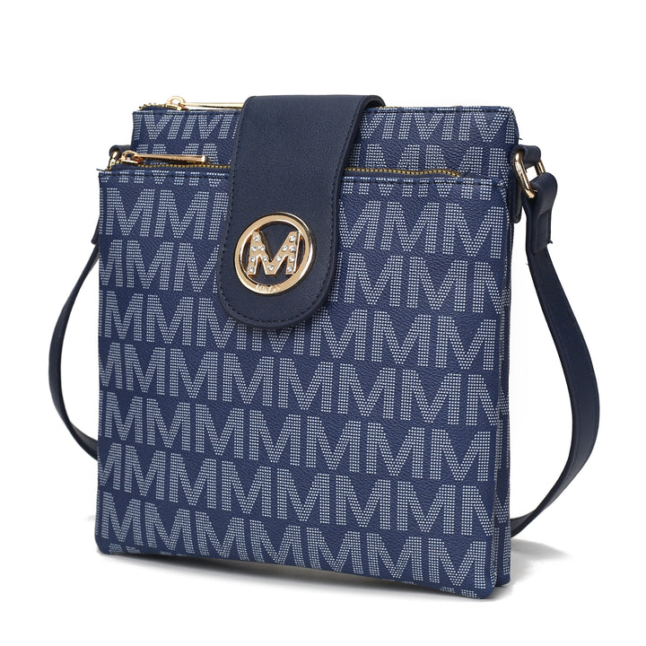 Mkf Wrigley M Signature Crossbody By Mia K