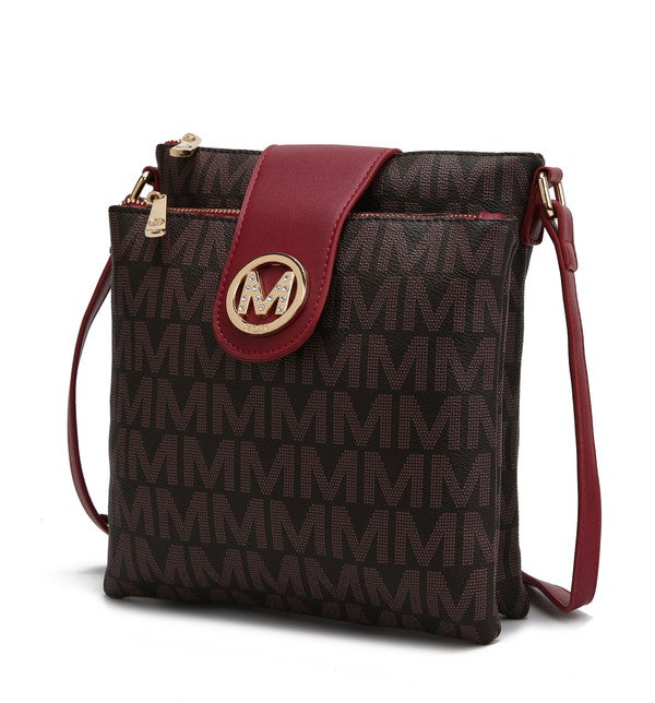 Mkf Wrigley M Signature Crossbody By Mia K