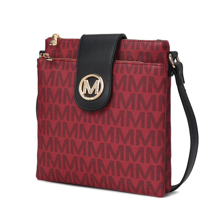 Mkf Wrigley M Signature Crossbody By Mia K