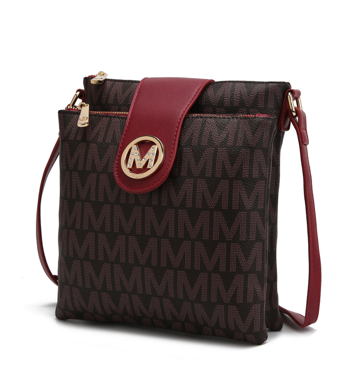 Mkf Wrigley M Signature Crossbody By Mia K