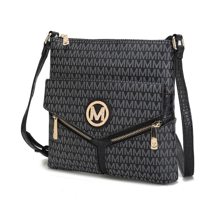 Brown Mkf Tania Crossbody Bag By Mia K