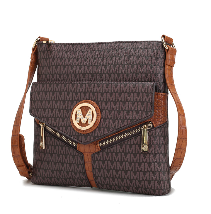 Burgundy Mkf Tania Crossbody Bag By Mia K