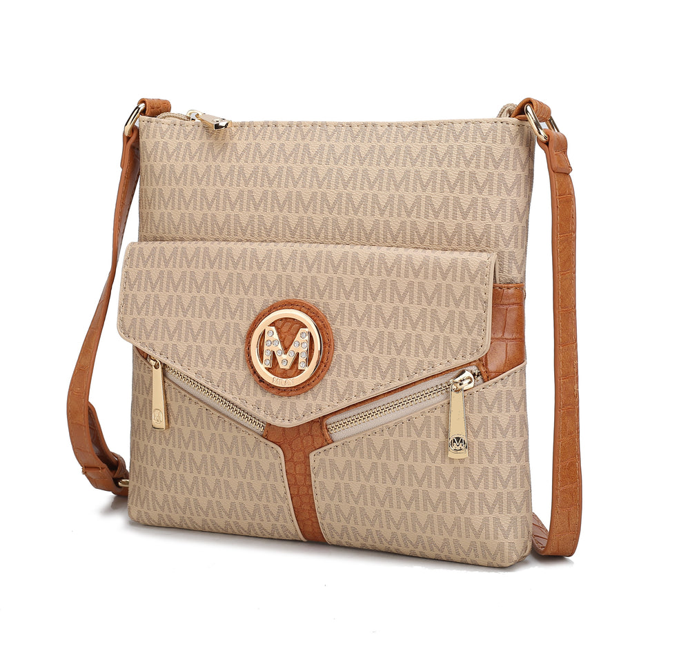 Black Mkf Tania Crossbody Bag By Mia K