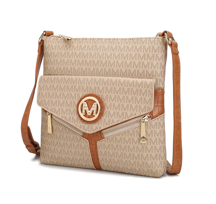 Black Mkf Tania Crossbody Bag By Mia K