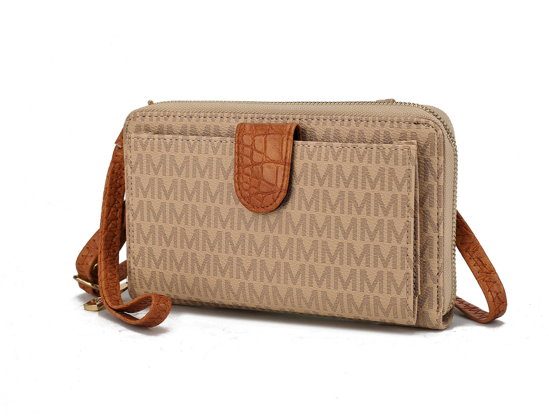 Red Mkf Olga Smartphone And Wallet Crossbody Bag
