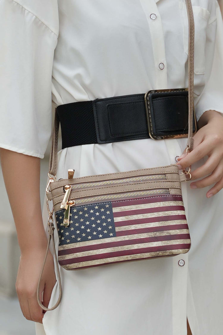 Black Mkf Alisson Women Crossbody Wristlet Bag By Mia K