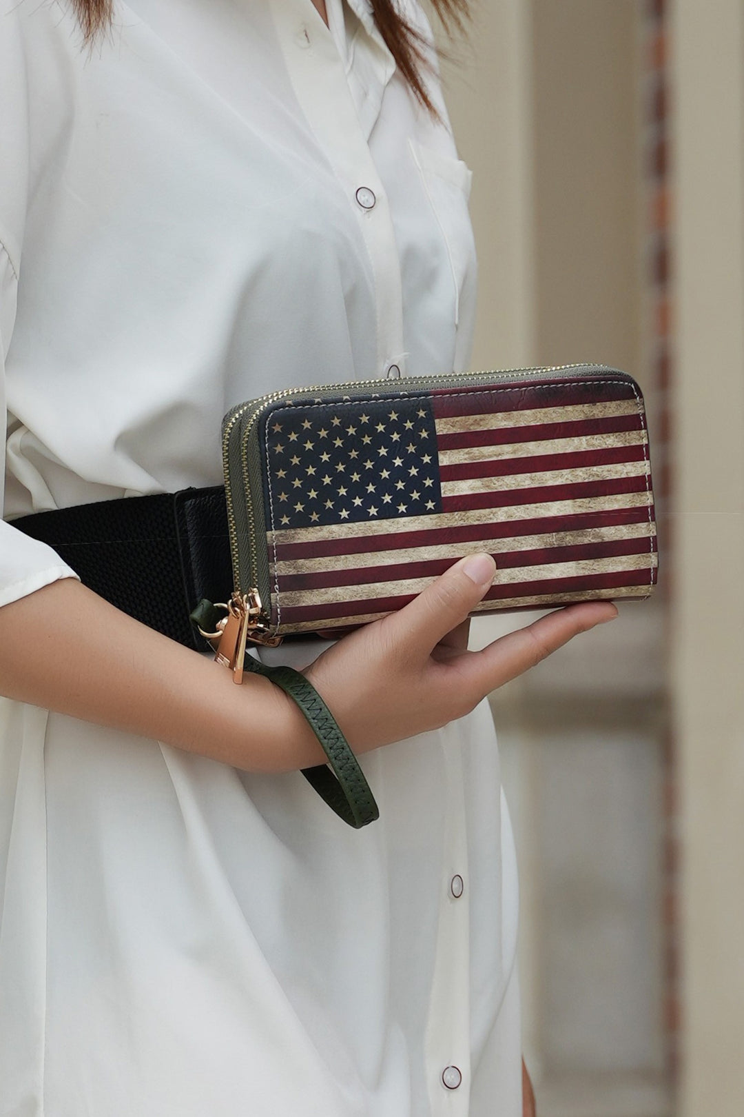 Beige Mkf Uriel Women Wristlet Wallet By Mia K