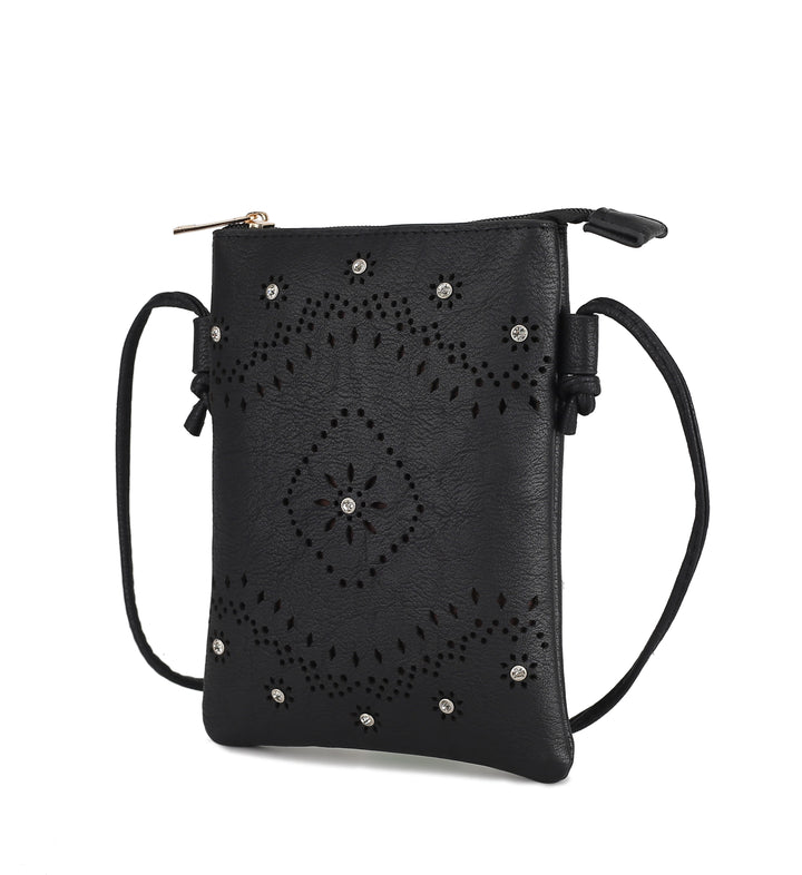 Pink Mkf Arlett Crossbody Bag By Mia K 1