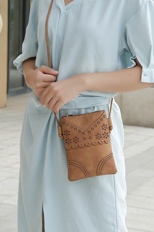 Black Mkf Amentia Crossbody Bag By Mia K