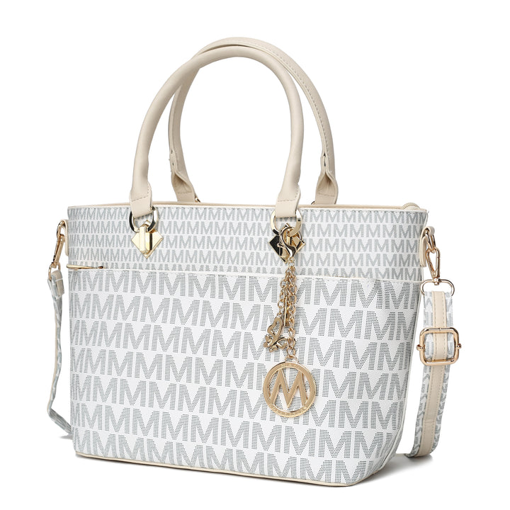 Mkf Yonah Signature Printed Tote Bag By Mia K