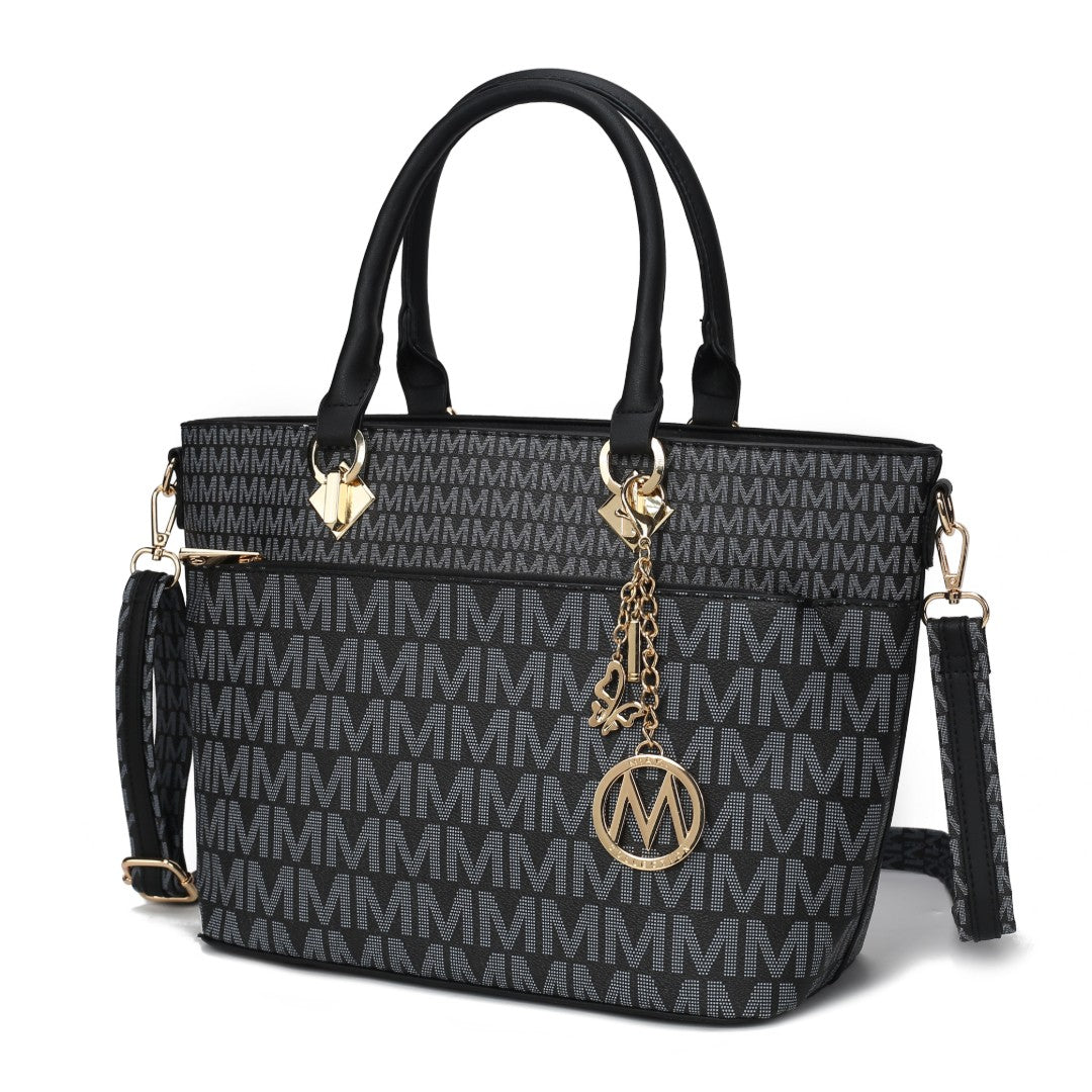 Mkf Yonah Signature Printed Tote Bag By Mia K