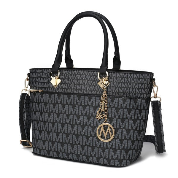 Mkf Yonah Signature Printed Tote Bag By Mia K