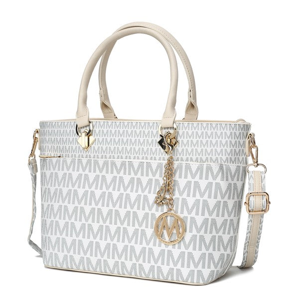 Mkf Yonah Signature Printed Tote Bag By Mia K