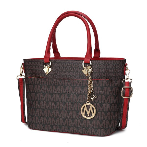 Mkf Yonah Signature Printed Tote Bag By Mia K