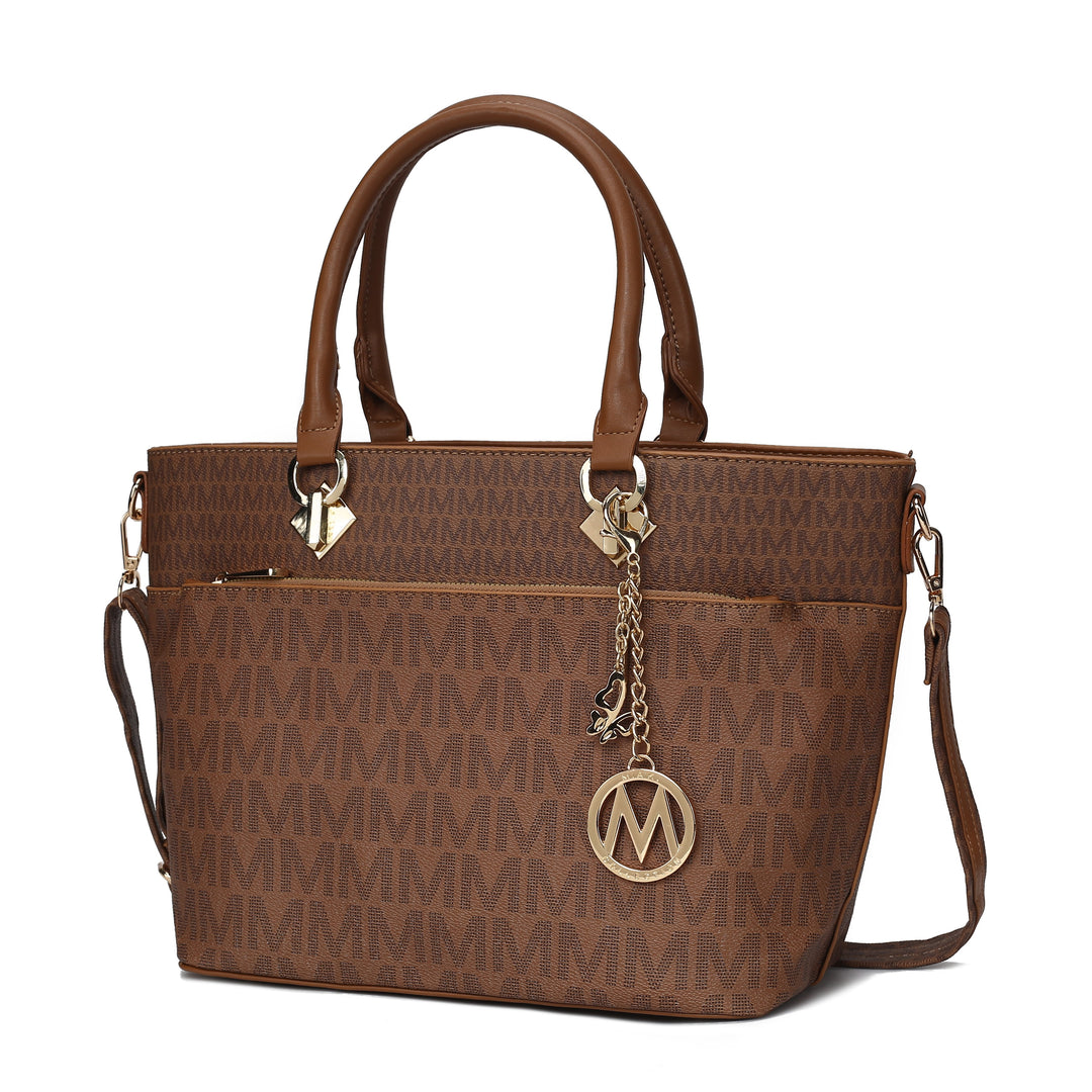 Mkf Yonah Signature Printed Tote Bag By Mia K