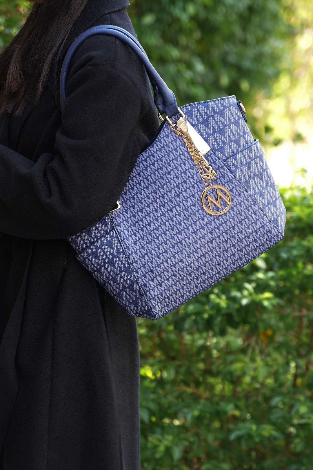 Black Mkf Devorah Signature Women Tote Bag By Mia K