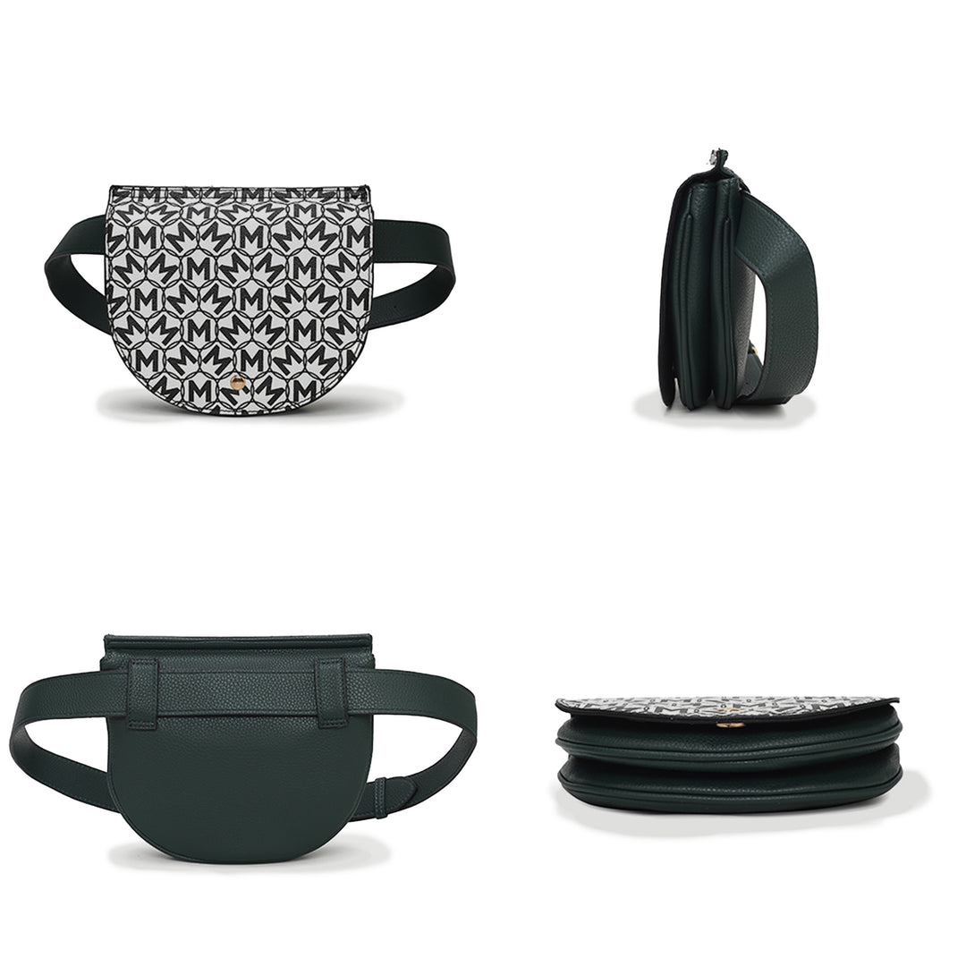 Mkf Daksha Half Moon Belt Waist Bag By Mia K