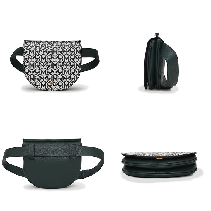 Mkf Daksha Half Moon Belt Waist Bag By Mia K