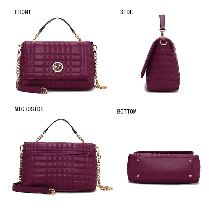 Mkf Lola Quilted Women Shoulder Bag By Mia K