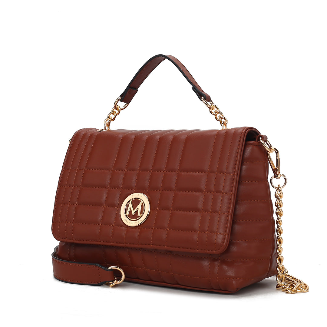 Denim Mkf Lola Quilted Women Shoulder Bag By Mia K