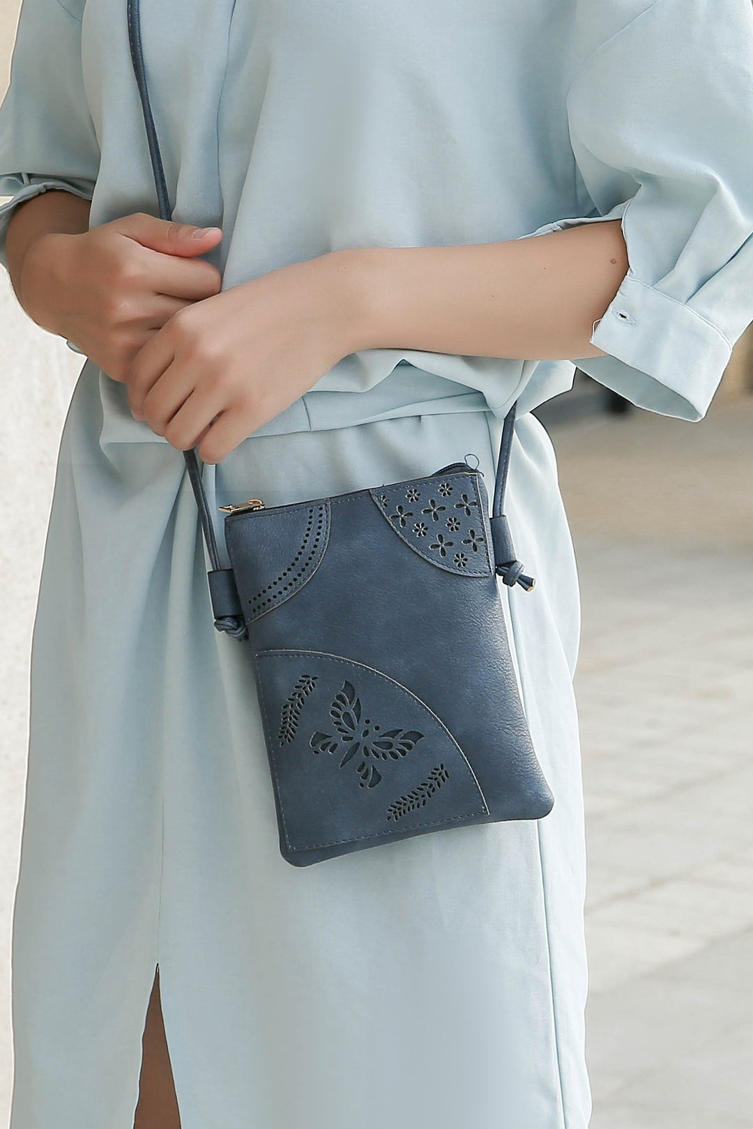 Black Mkf Collection Willow Crossbody Bag By Mia K