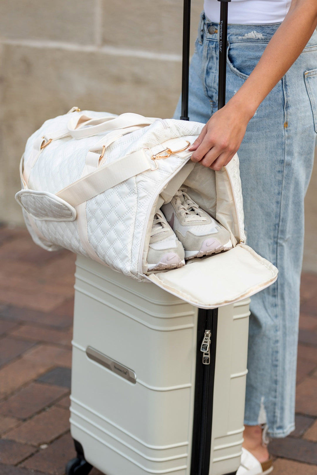 French Blue Zahra Travel Weekender