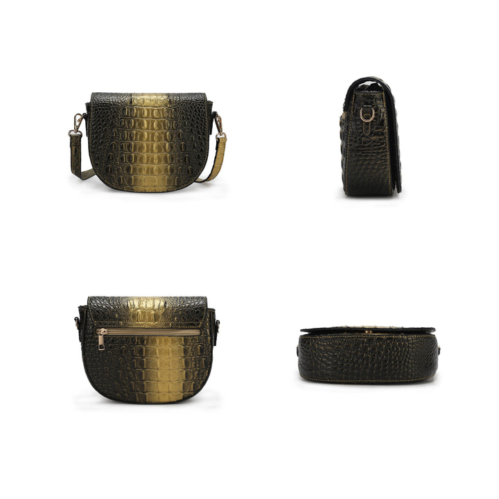 Mkf Amalia Croc Embossed Crossbody Bag By Mia K