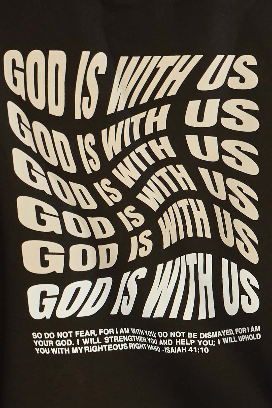 Oat God Is With Us Ultra Comfy Pullover Sweatshirt