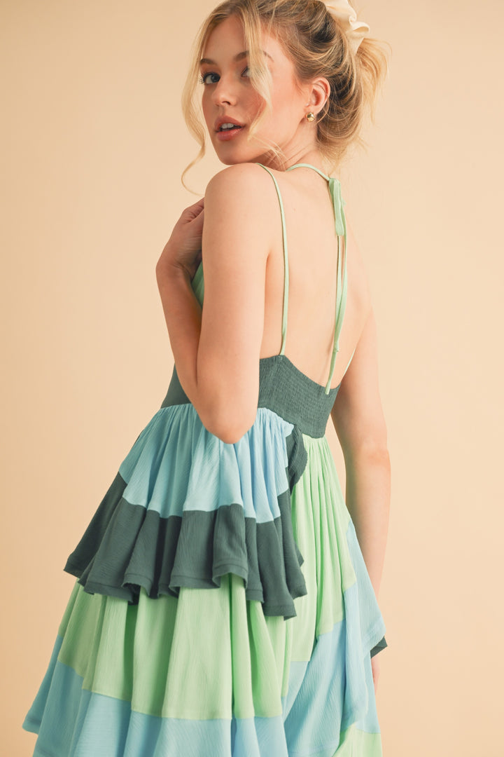 Faith Colorblock Dress