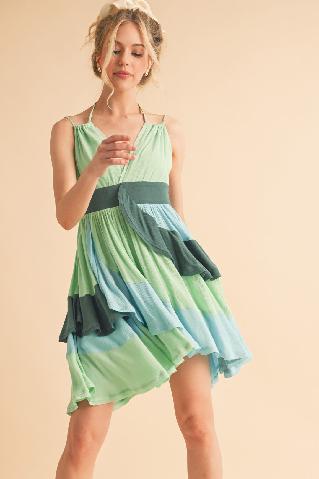 Faith Colorblock Dress
