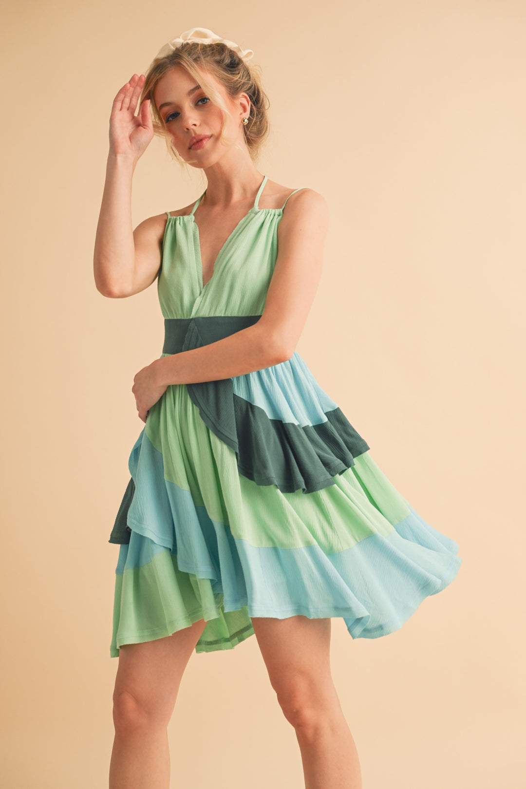 Faith Colorblock Dress