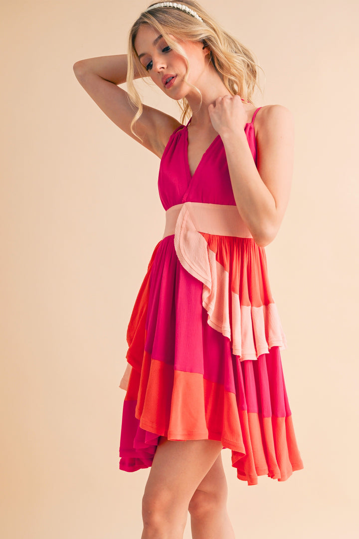Faith Colorblock Dress