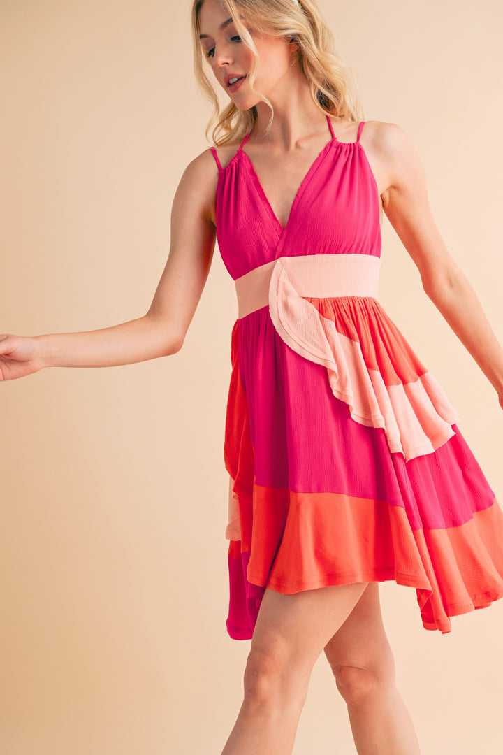 Faith Colorblock Dress