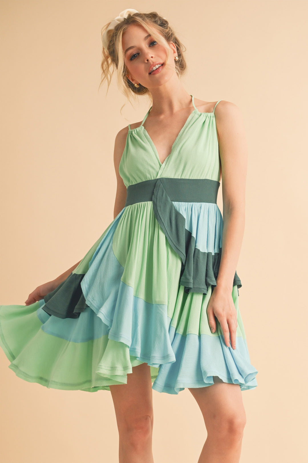 Faith Colorblock Dress
