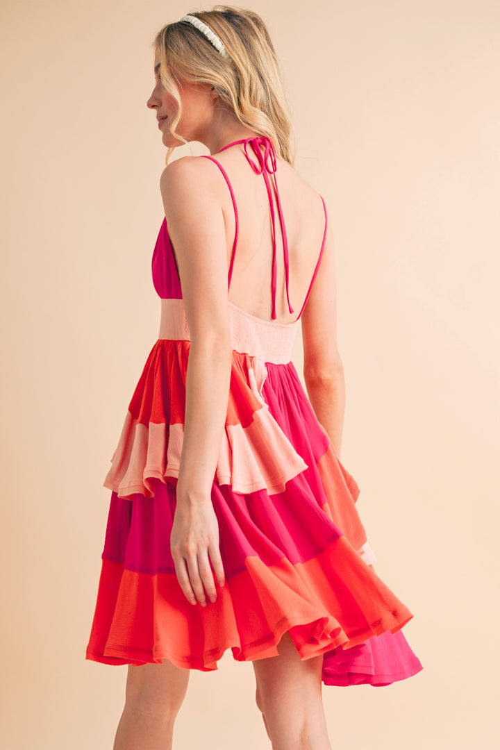 Faith Colorblock Dress