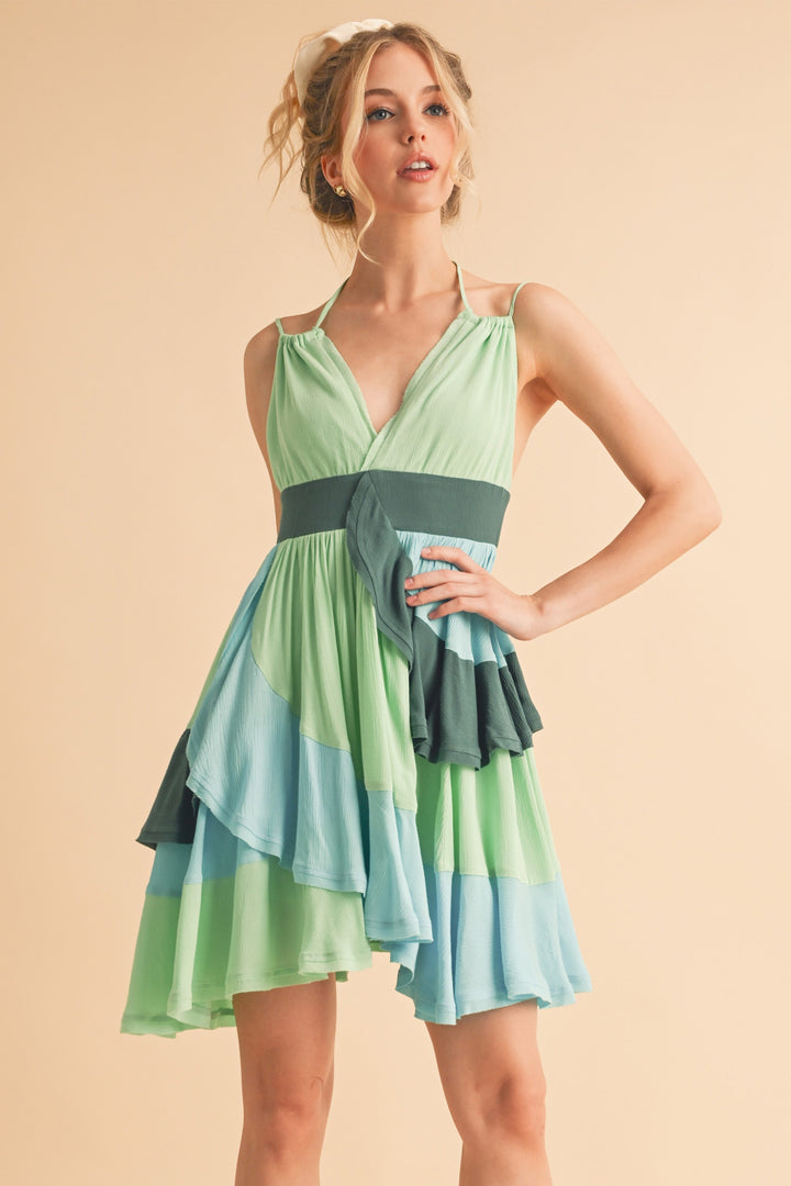 Faith Colorblock Dress