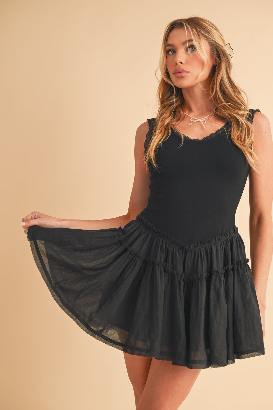 Sky Love Drop Waist Dress