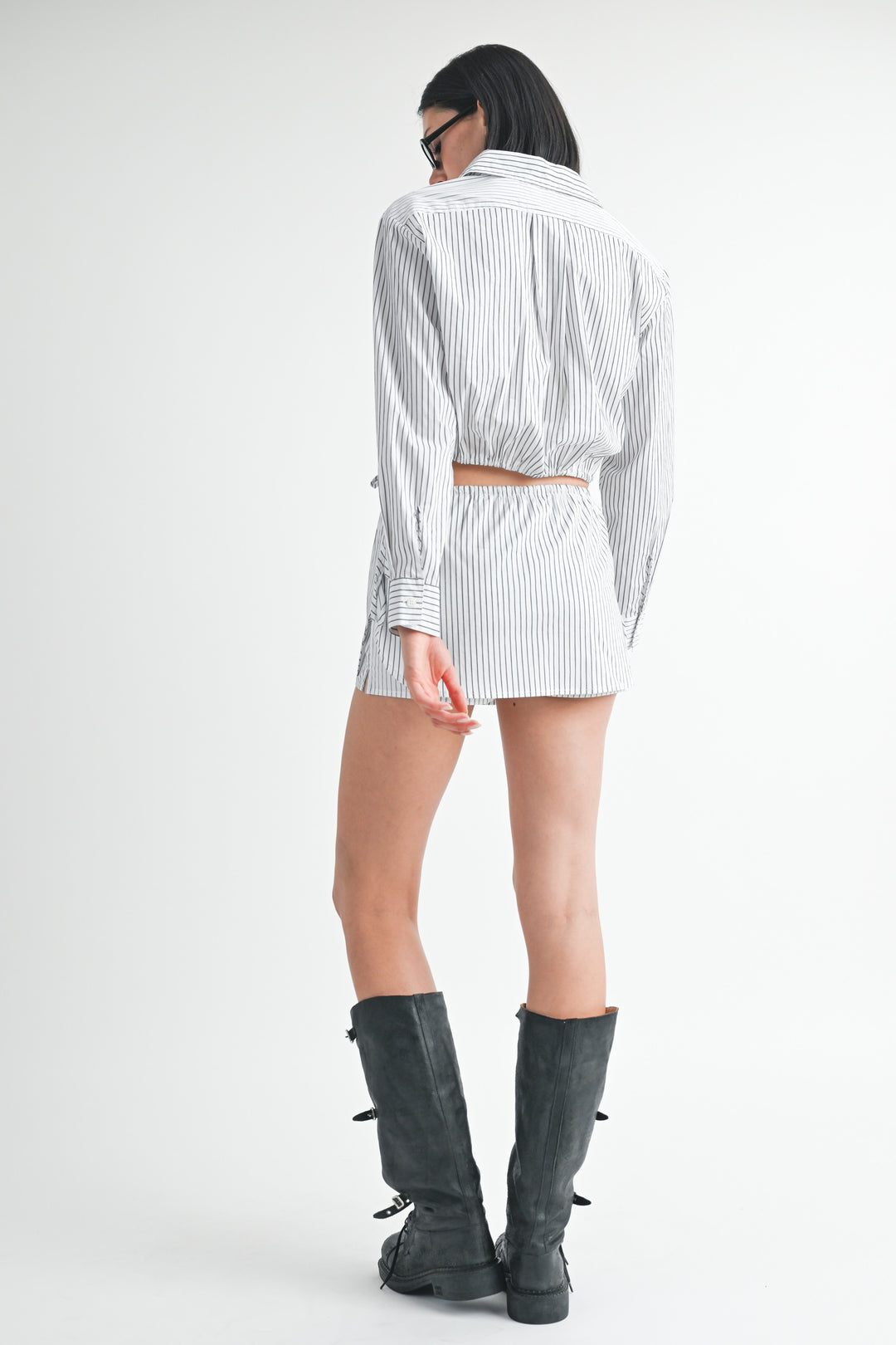 Button Up Collared Top