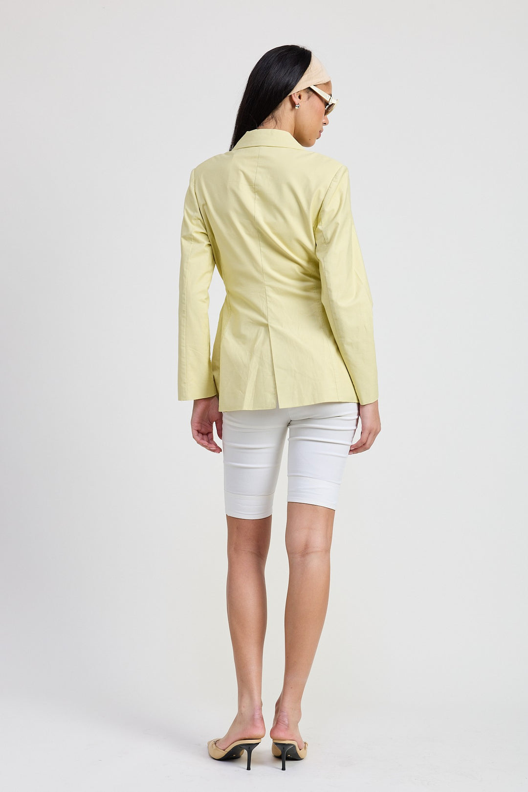 Blazer With Waist Belt