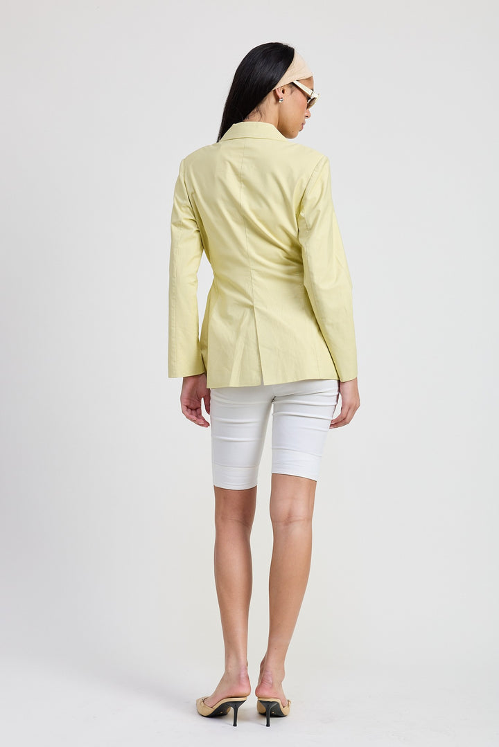 Blazer With Waist Belt