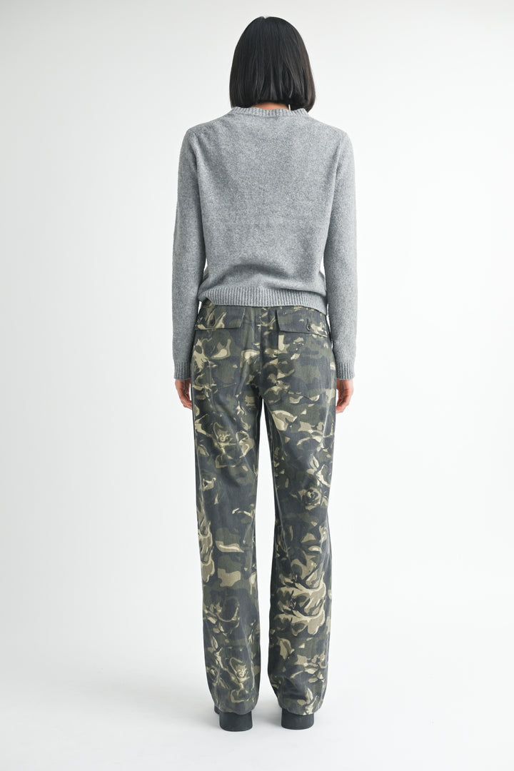 Straight Leg Pants With Pockets