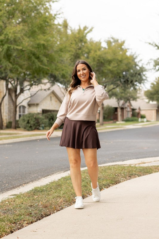 The Britt Brown Skort 1