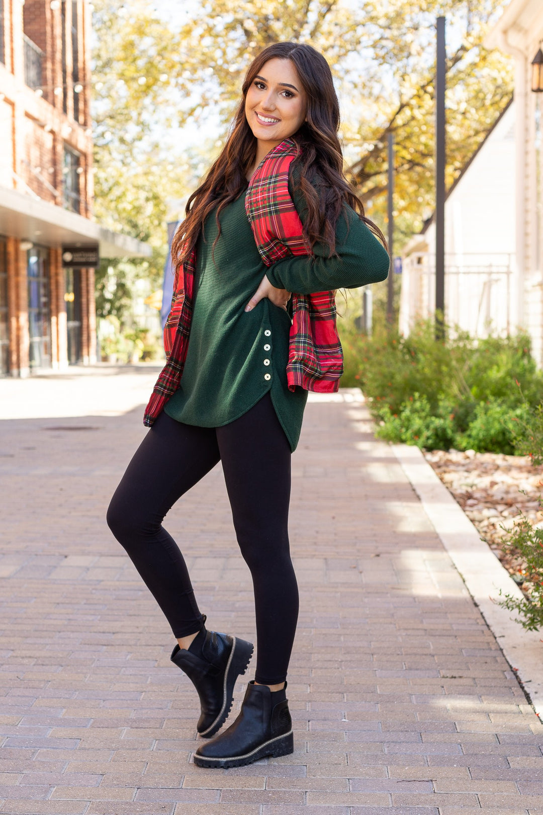 The Avery Black Full Length Leggings No Pockets