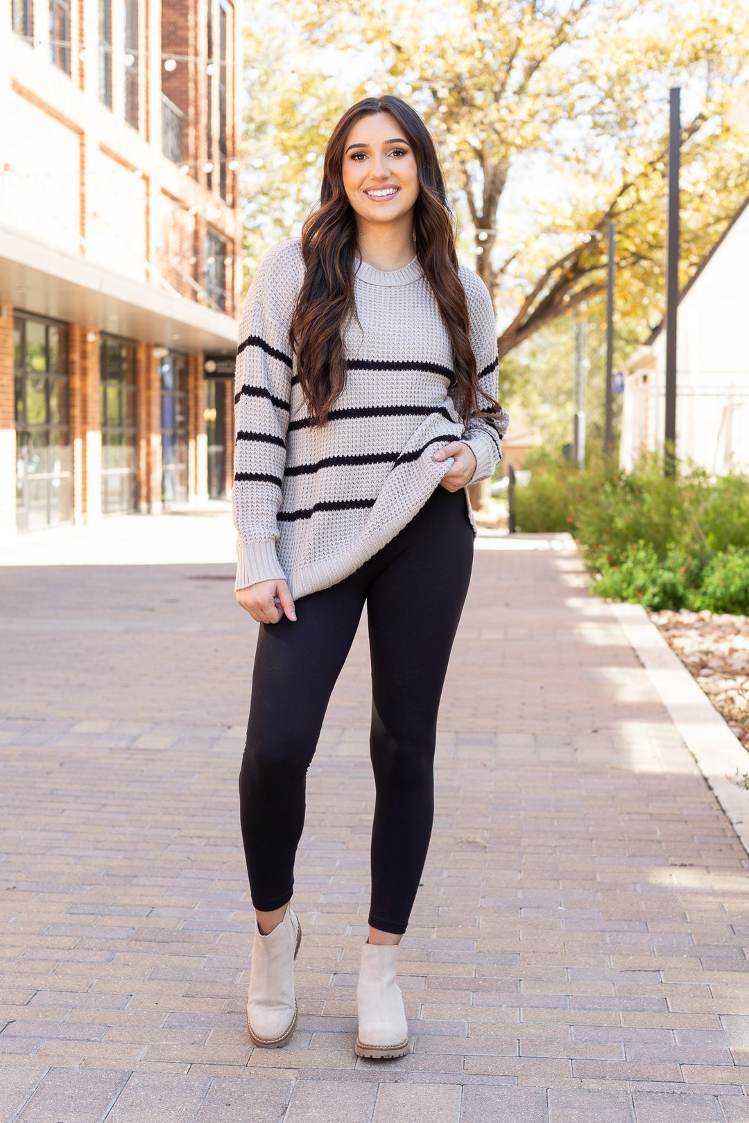 Black The Avery Black Full Length Leggings No Pockets