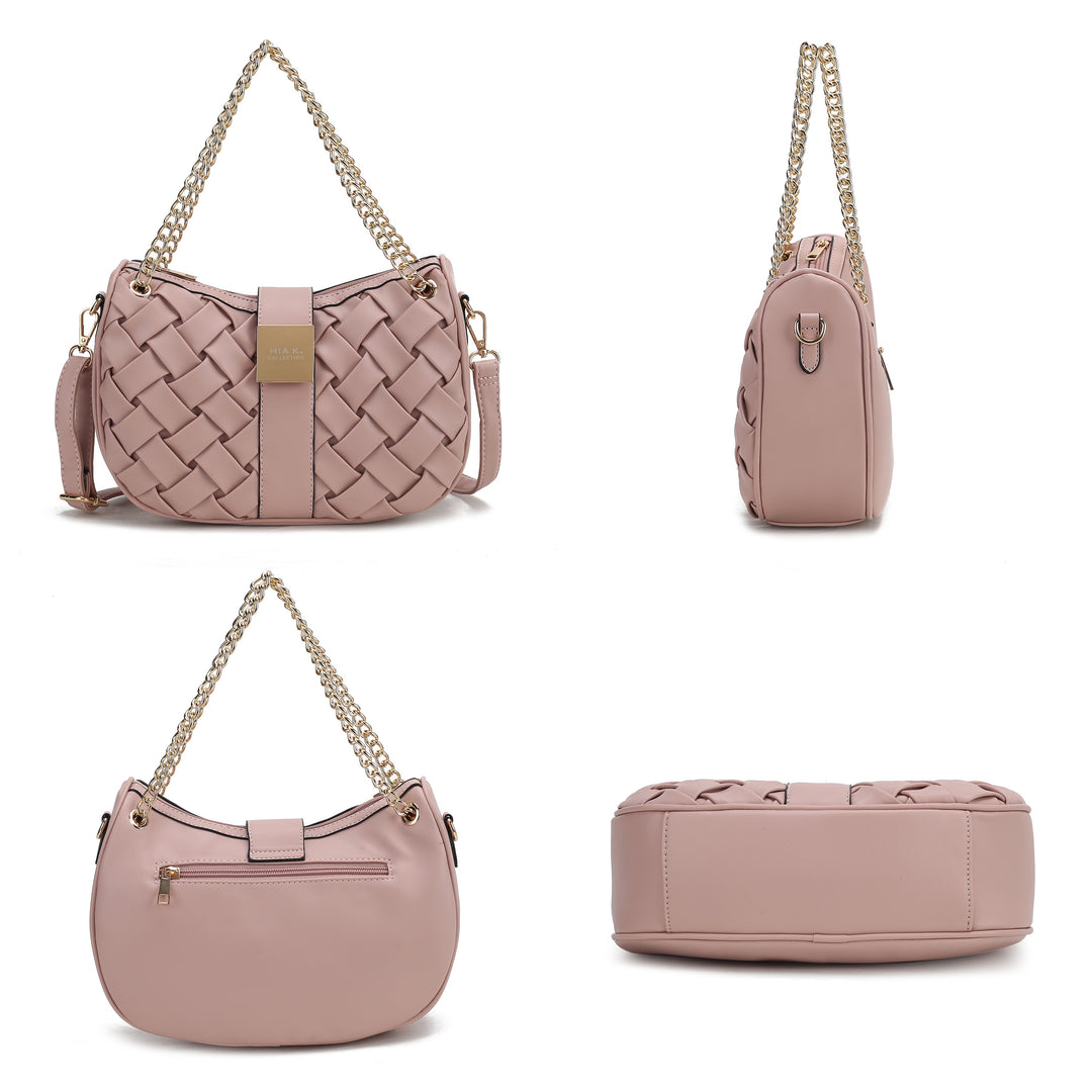 Mkf Solari Braided Chain Shoulder Bag By Mia K