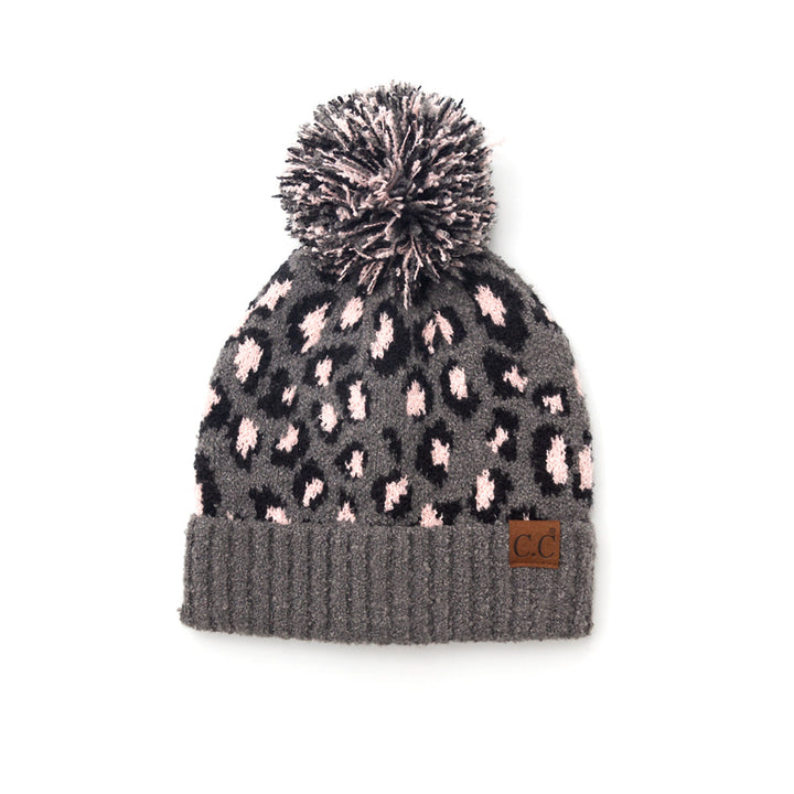C C® Leopard Pom Beanie