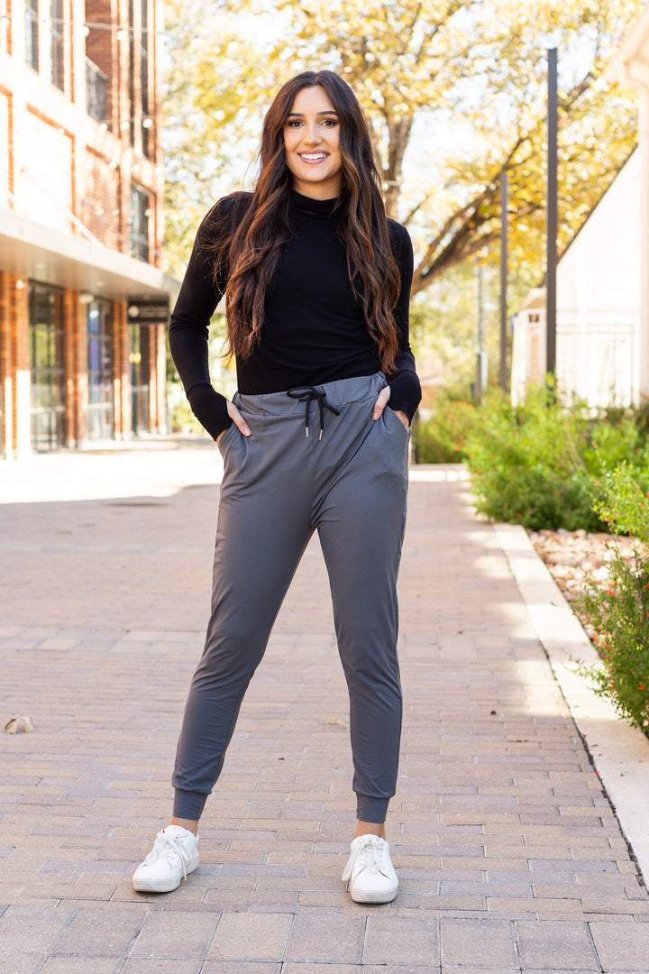 Charcoal The Cindy Charcoal Joggers Round 2
