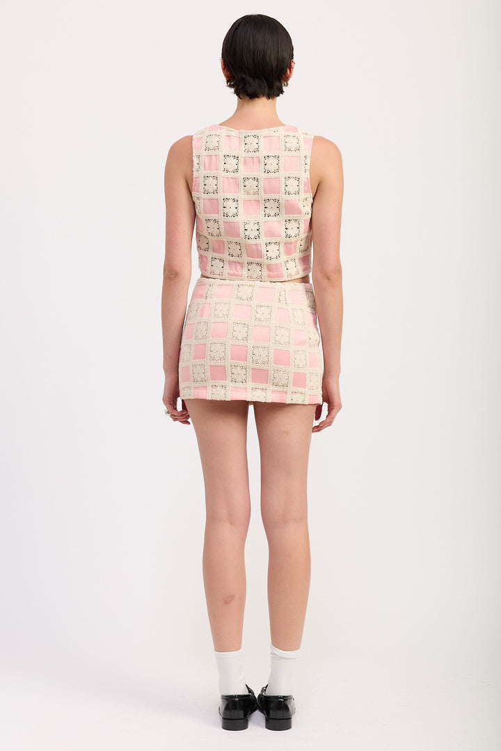 Mini Jacquard Skirt