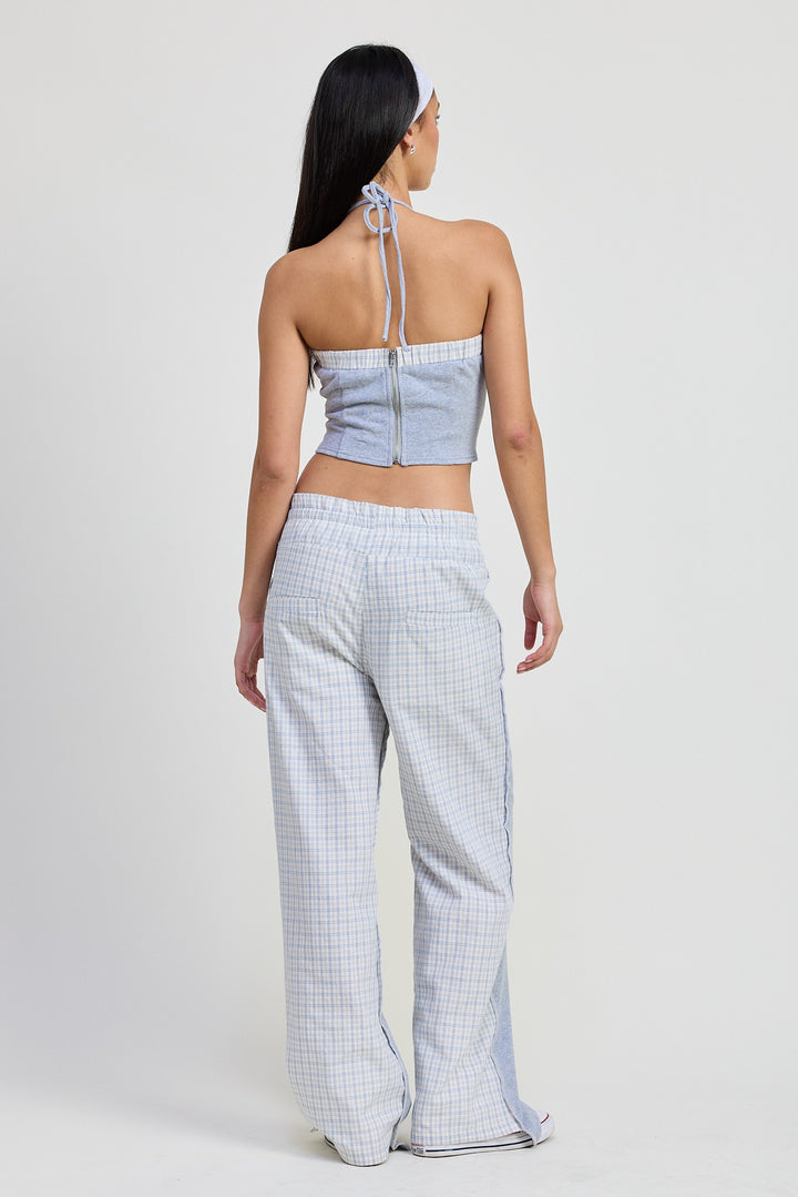 Halter Neck Cropped Top