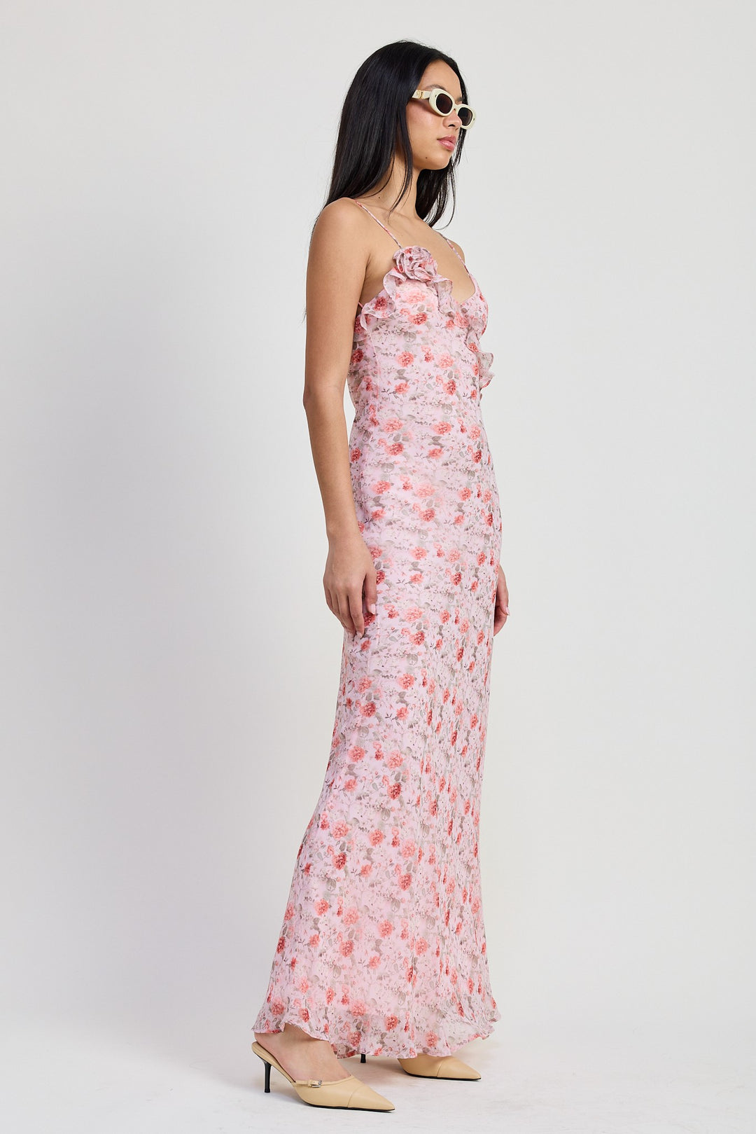 Spaghetti Strap Maxi Dress 1